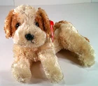 Vtg Banjo the Puppy Dog Ty Beanie Baby Soft 7" 2003/2004 Gold Ty on Tush Tag