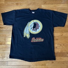 Vintage 90  s Washington Redskins True Fan Graphic NFL T-Shirt Adult 2XL