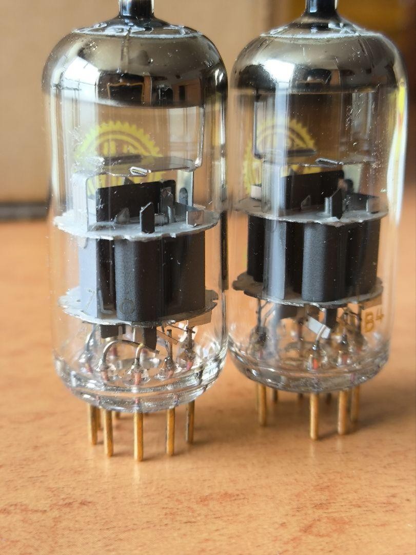 Valvo Cca E88CC Tube Pair NOS 1961 Netherlands High-Grade