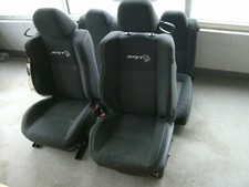 19 Dodge Challenger Srt Hellcat Black Cloth Front Rear Seats
