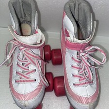Roller Derby Girls FIRESTAR Roller Skates White/Pink Size 1 Roller Derby Girls