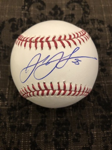 Josh Johnson Autographed Major League Baseball OML Auto