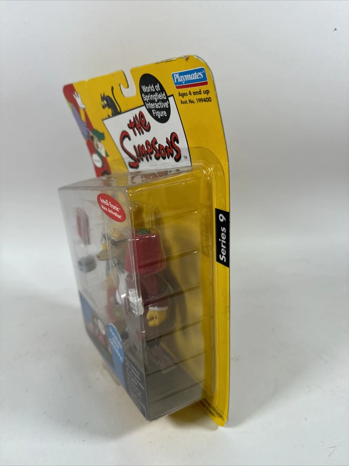 Figura de acción abuelo The Simpsons 2002 Playmates Series 9 Sunday Best Grampa 4" Foto 3 de 4