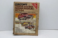 1977-1984 CHILTON TRUCK AND VAN REPAIR MANUAL BOOK (TMAN110)