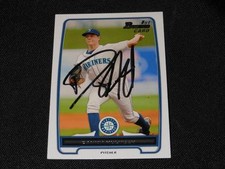 Seattle Mariners Danny Hultzen Signed 2012 Bowman Autograph Card #BP87  113