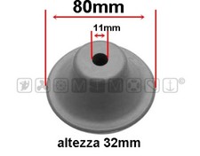 BASE INCOLLABILE (2PZ) PER TENDALINO/CAPPOTTINA/ASTA BANDIERA GOMMONE TENDER 
