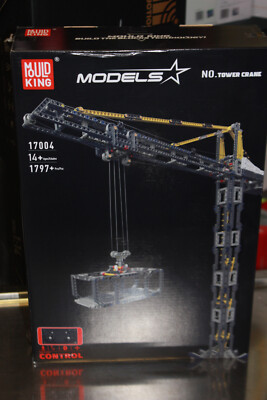 OO Mould King 17004 Turmkran mit Fernsteuerung KRAN  NEU OVP