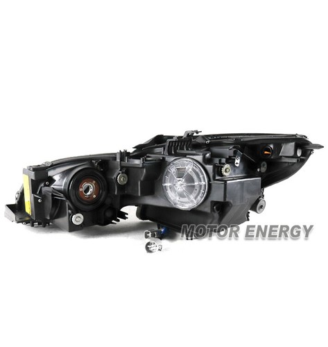 FOR AFS/HID XENON 06-11 LEXUS GS350 GS460 FRONT PROJECTOR HEADLIGHTS LAMPS BLACK - Picture 2 of 4