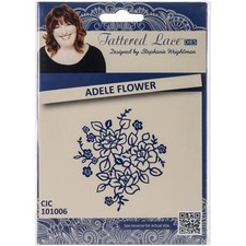 Tattered Lace Dies by Stephanie Weightman Adele Flower, TTLD484 NIP