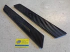 PAIR OF GRILLES - SIDE AIR INTAKES AUTOBIANCHI A112 - ABARTH - BLACK - ORIGINAL