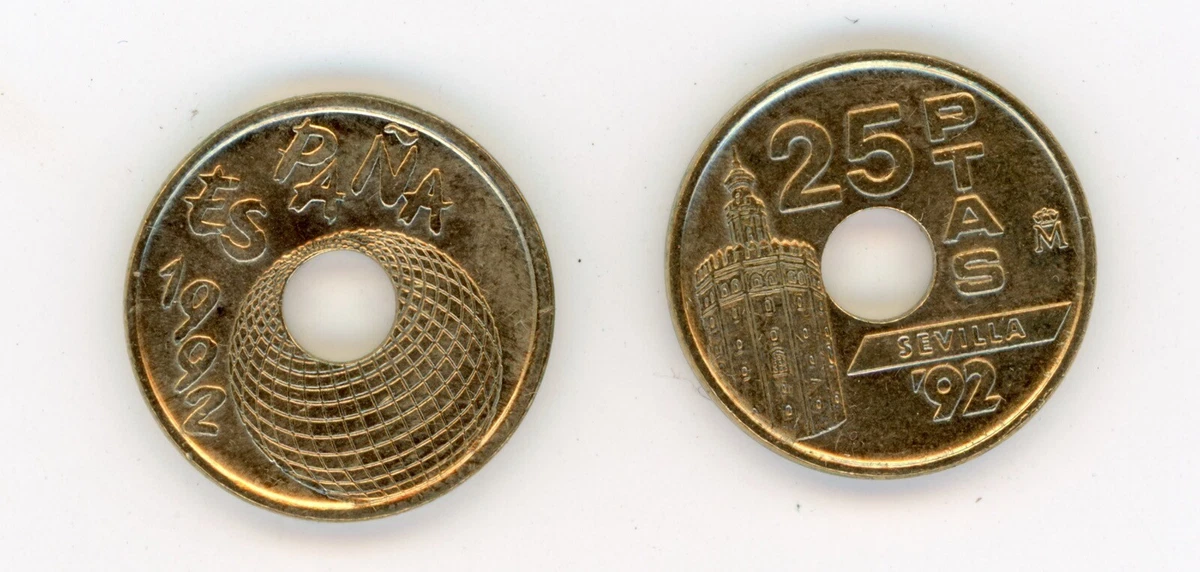 1992 西班牙硬币| eBay