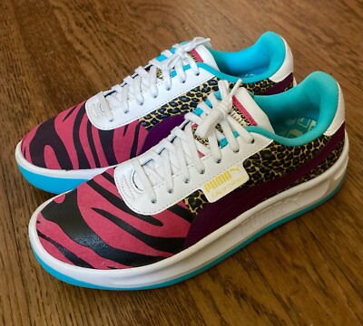 Puma WOMENS California Animal Print Shoes Sneakers FAST SHIPPING!