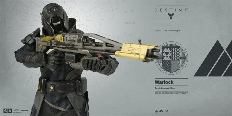 1/6 12インチ Threea Warlock BUNGIE store限定版 ThreeA 3A TOYS DESTINY Warlock BUNGIE Limited Edition 1/6 Action