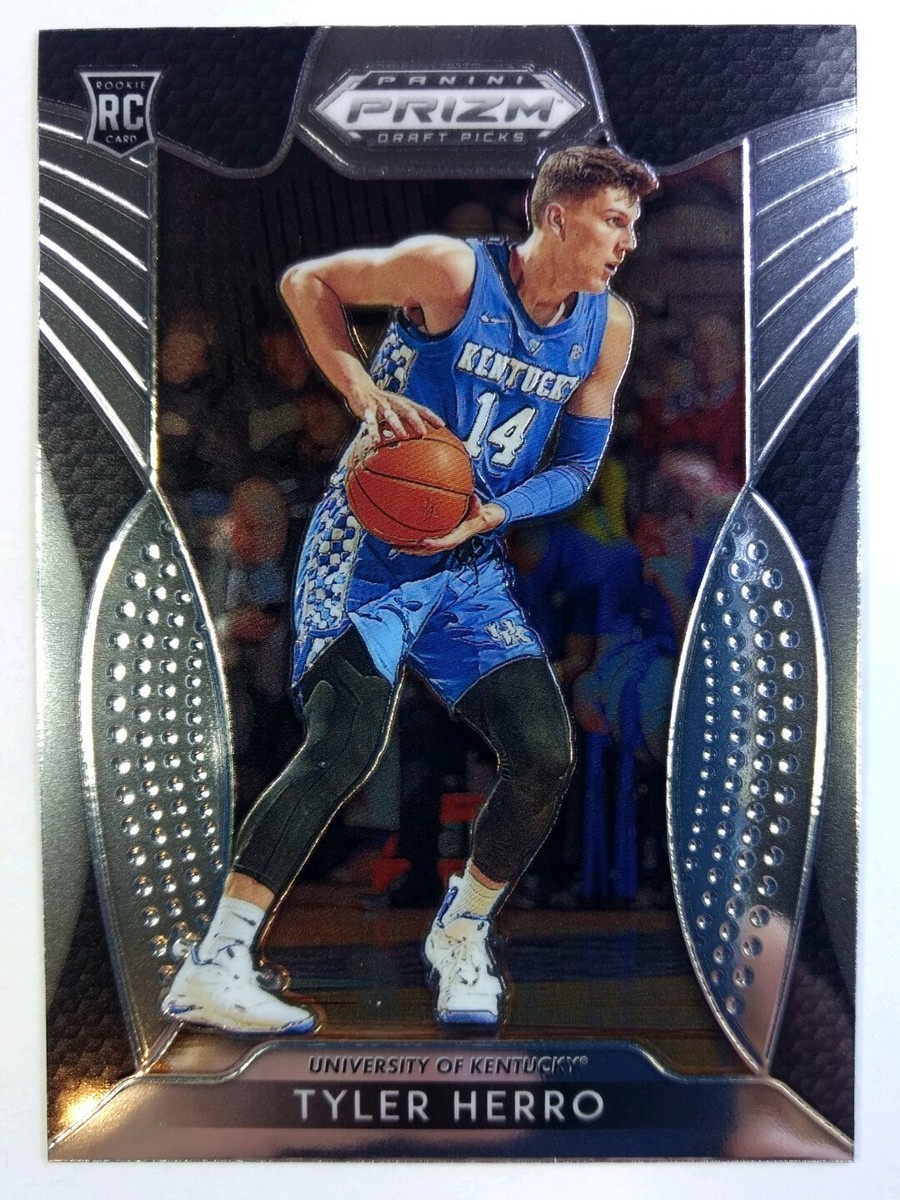 2019 Panini Prizm Draft Picks Tyler Herro Rookie RC #15, Miami