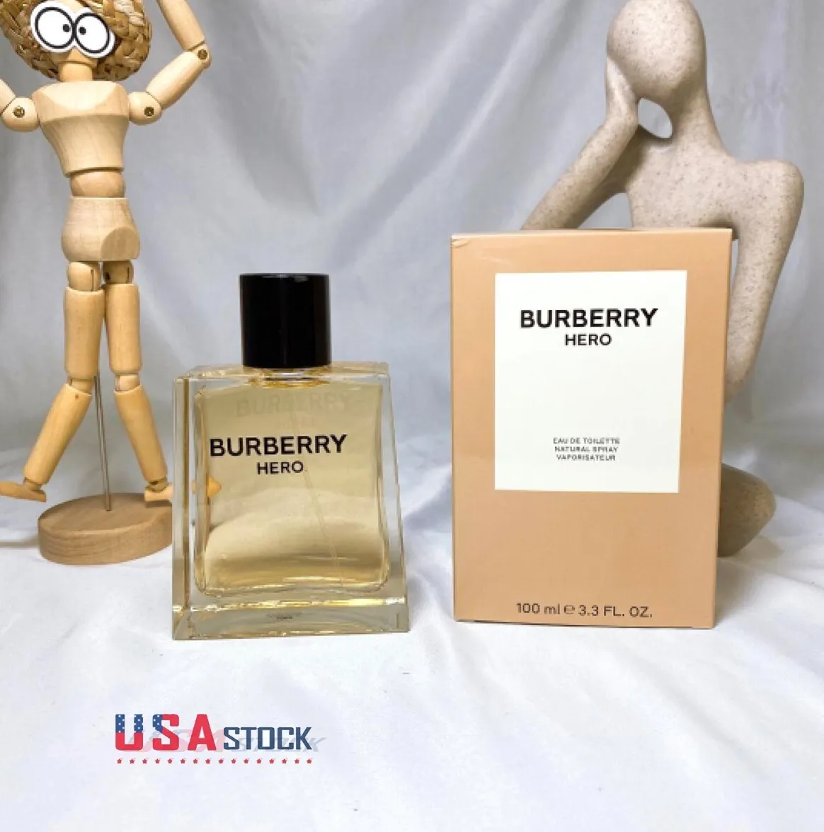 BURBERRY HERO by Burberry 3.3 OZ/100ml EAU DE TOILETTE SPARY NEW IN BOX