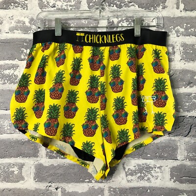 Chicknlegs Chicken Legs Running Shorts Women Extra Large Pineapples  Sunglasses
