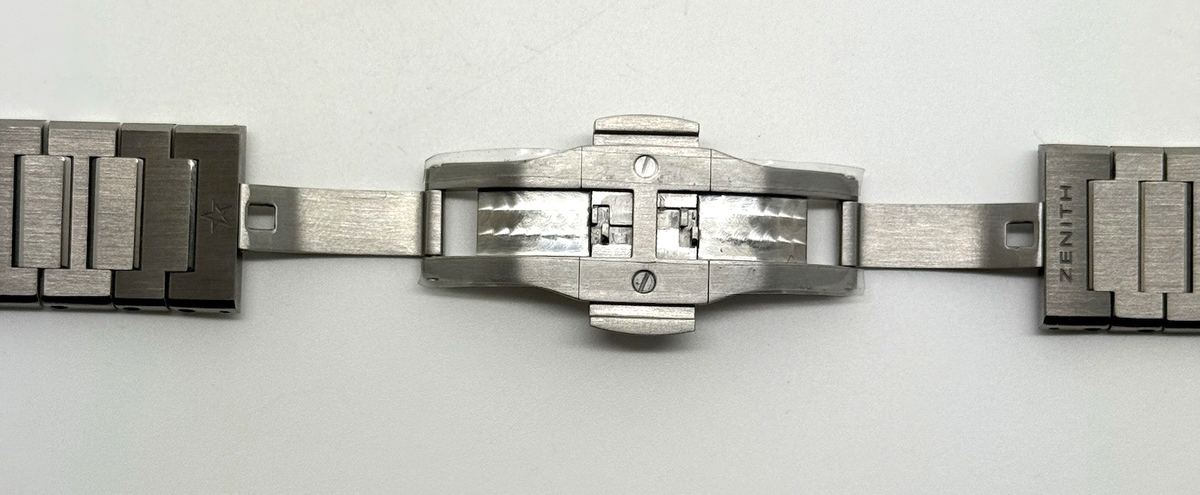 Bracelet Acier Inoxydable Zenith Defy 43 Mm - Largeur 26 Mm, Occasion Authentique OEM