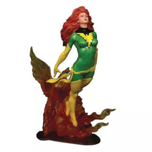 SDCC 2022 Marvel Gallery Traje Verde Phoenix PVC Estatua Nuevo Coleccionable