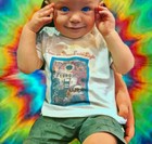 Grateful Dead Tour T-shirt Dancing Bears Baby Little Kid Hippie NOS Rock Concert — photo 7