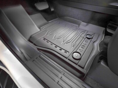 #ad #ad Floor Liner Black 4 Pc Set For Super Cab 2019 FORD RANGER $100.00