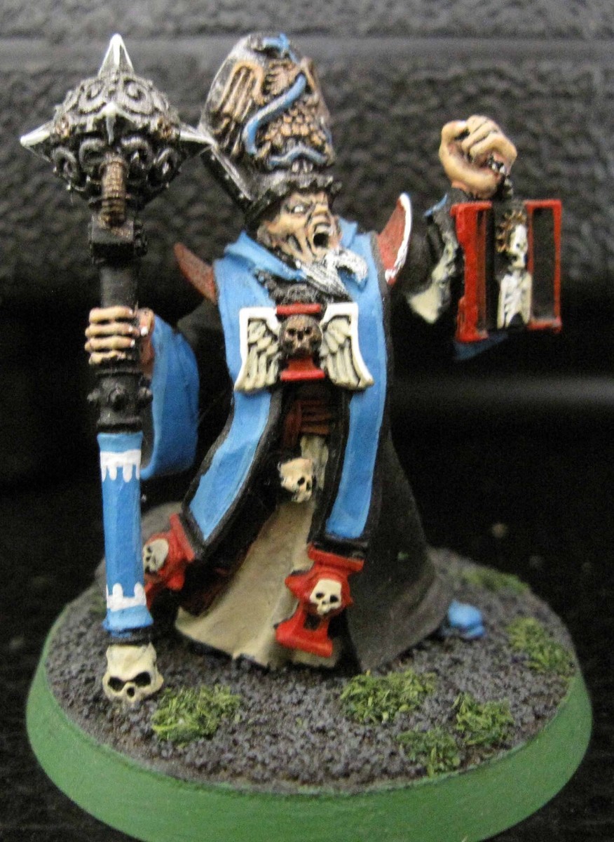 Warhammer 40k – Arch Confessor Kyrinov Astra Militarum – Figurine Citadel 52-44 En Métal, Non Peinte