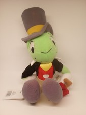 Disney Jiminy Cricket From Pinocchio Plush Stuffed Tagged Vintage With Tags