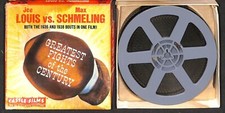 JOE LOUIS VS. MAX SCHMELING GREATEST FIGHTS OF THE CENTURY 8 MM FILM ORIG BOX
