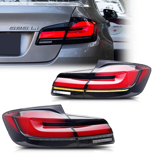 LED GTS Rückleuchten für BMW 5er F10 F18 2011-2017 Sequentielle Rückleuchten - Picture 1 of 13