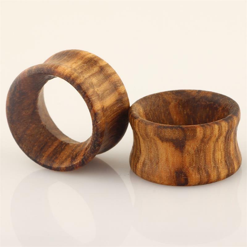 ⭐Wooden Ear Plugs Gauges Earrings Punk Flesh Tunnel Expanders Piercing
