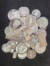 5 oz Mixed Lot of Random .999 Fine Silver - Bars | Rounds | Coins
