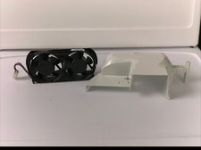 Microsoft Xbox 360 OEM Replacement Internal 4 Pin Dual Fan with Airflow Cover