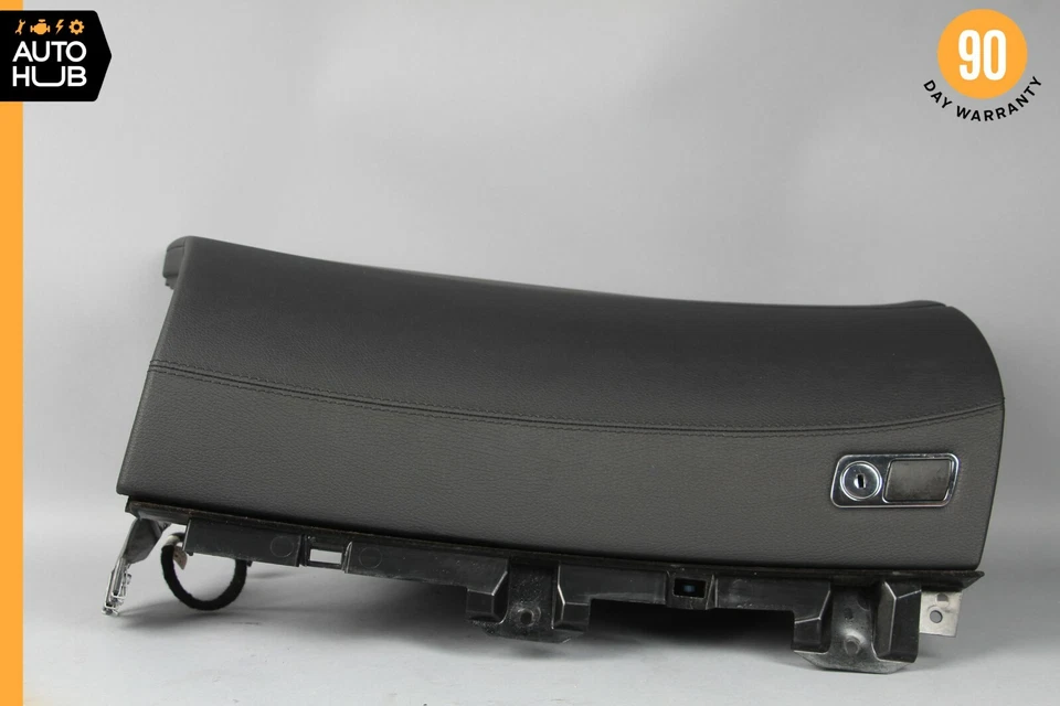 07-14 Mercede W216 CL63 AMG CL600 tablero guantera compartimento negro OEM Foto 2 de 4