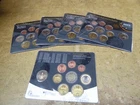 Federal Republic of Germany circulation coin set 2015 BU, A, D, F, G, J complete, coin set