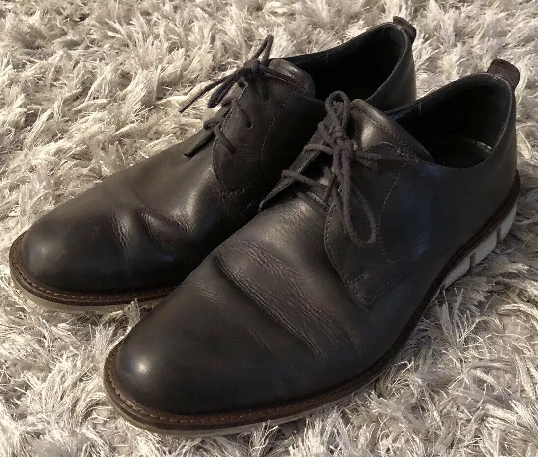 Ecco Jeremy Hybrid Moonless Black Tie Casual Oxfords Men&#039;s 44 (US 11) | eBay