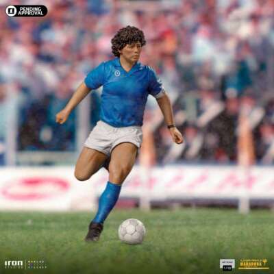Diego Armando MARADONA Pibe De Oro Napoli Ver 1/10 Art Scale Statue Iron Studios