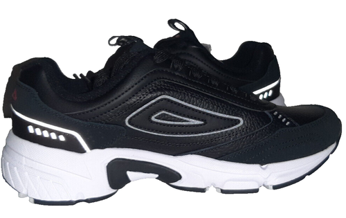 Fila Women's PERANO Sneakers Black/Wht/Rio Red Size 7 - Picture 8 of 14