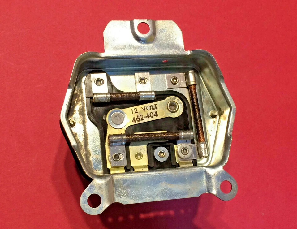Regulador de voltaje con 3 terminales para amperímetro compatible con 1963 64 65 66 67 1968 Pontiac Foto 3 de 4