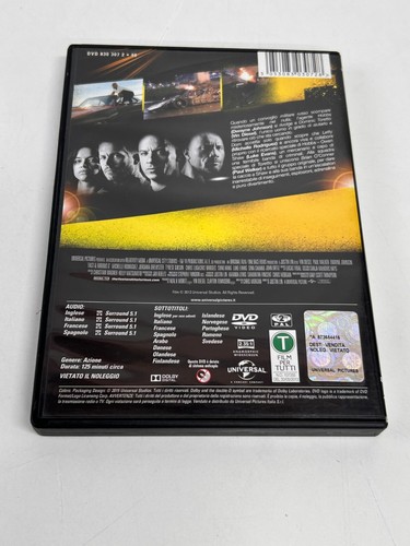Fast & AND Furious 6 - 2013 con VIN DIESEL PAUL WALKER DVD ITALIANO UNIVERSAL - Foto 3 di 5