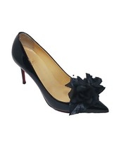 Black Color Flower Shoe Clips 2pcs , Clips For Shoes, Shoe Accessory