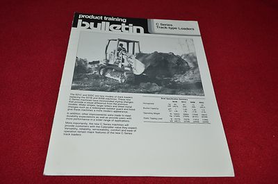  Caterpillar 931C 935C Track Type Crawler Loader Dealer's Brochure DCPA8