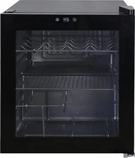 Avanti WBC16Z1B-IS Beverage Cooler Refrigerator 60 Can/15 Wine Bottle Capacity