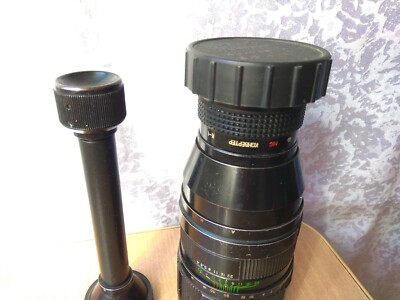 Rare JUPITER 21M f4/200mm USSR LENS VINTAGE SOVIET tourist fl set