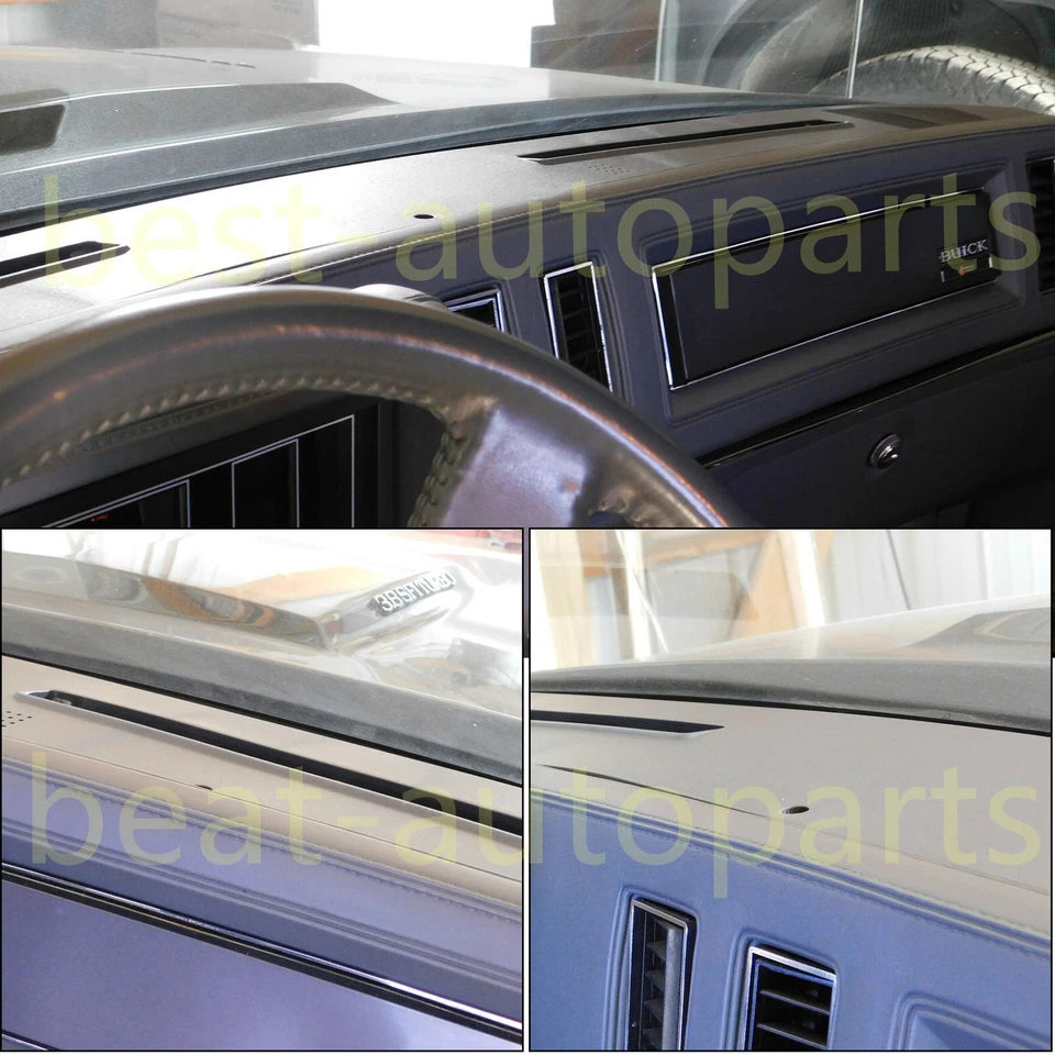 For 1978-1987 Buick Regal & Grand National Front Upper Dash Panel 25520629 Grey - Image 2 of 4