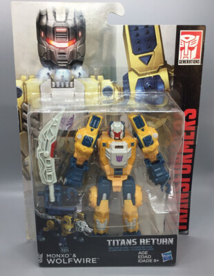 Transformers Titans Return Deluxe Class Generations Monxo &amp; Wolfwire