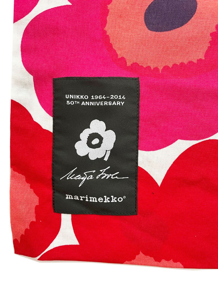 【廃番】【限定】 marimekko®︎  UNIKKO 50周年 Marimekko Unikko 50th Anniversary Violet / Mustard Sateen