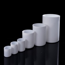 Bicchiere in PTFE Bicchiere Resistente agli Acidi e agli Alcali Bianco Misurino per Laboratorio ﻿