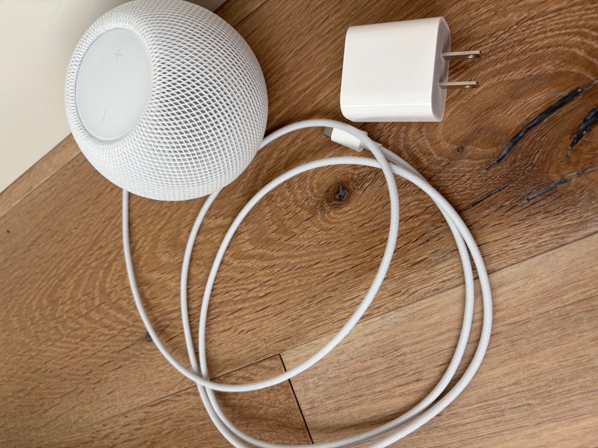 Apple HomePod Mini- Model A2374- White- Smart Hub & Intelligent