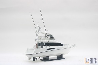 Wooden Toyota Ponam 35 Yacht 63cm Long Handmade Display Model