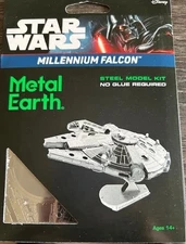 METAL EARTH STAR WARS MILLENNIUM FALCON STEEL MODEL KIT PREMIUM SERIES NEW