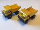 Vintage 1997 Tonka Yellow Dump Truck Toy Steel And Plastic 5”